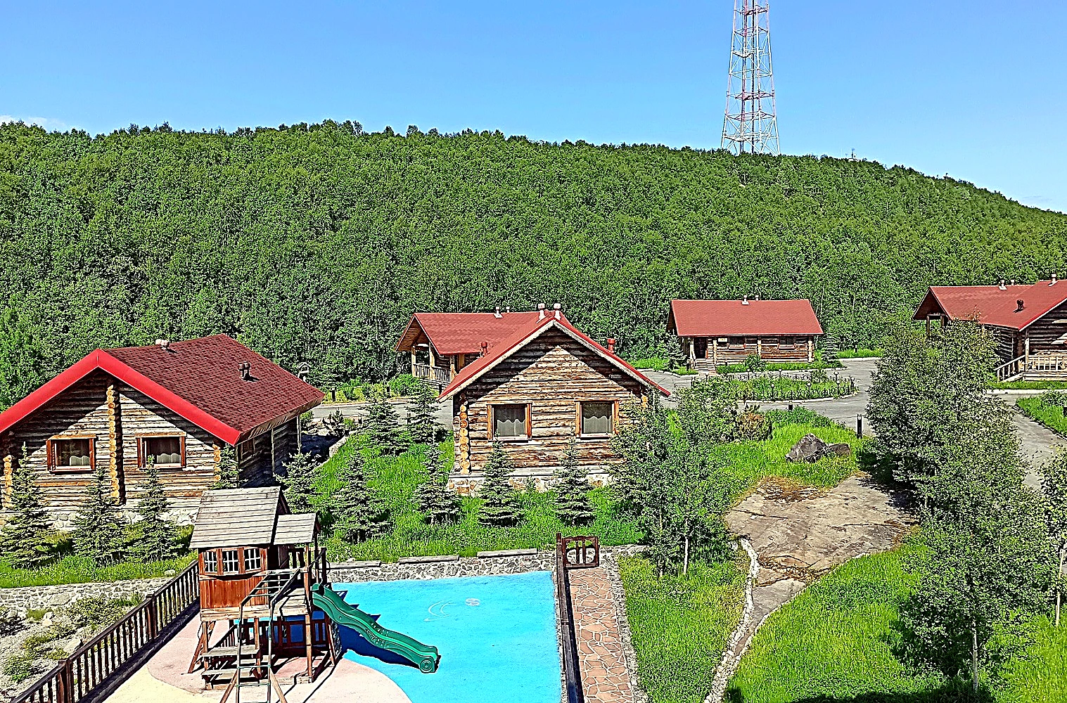 Forest cabins enhanced