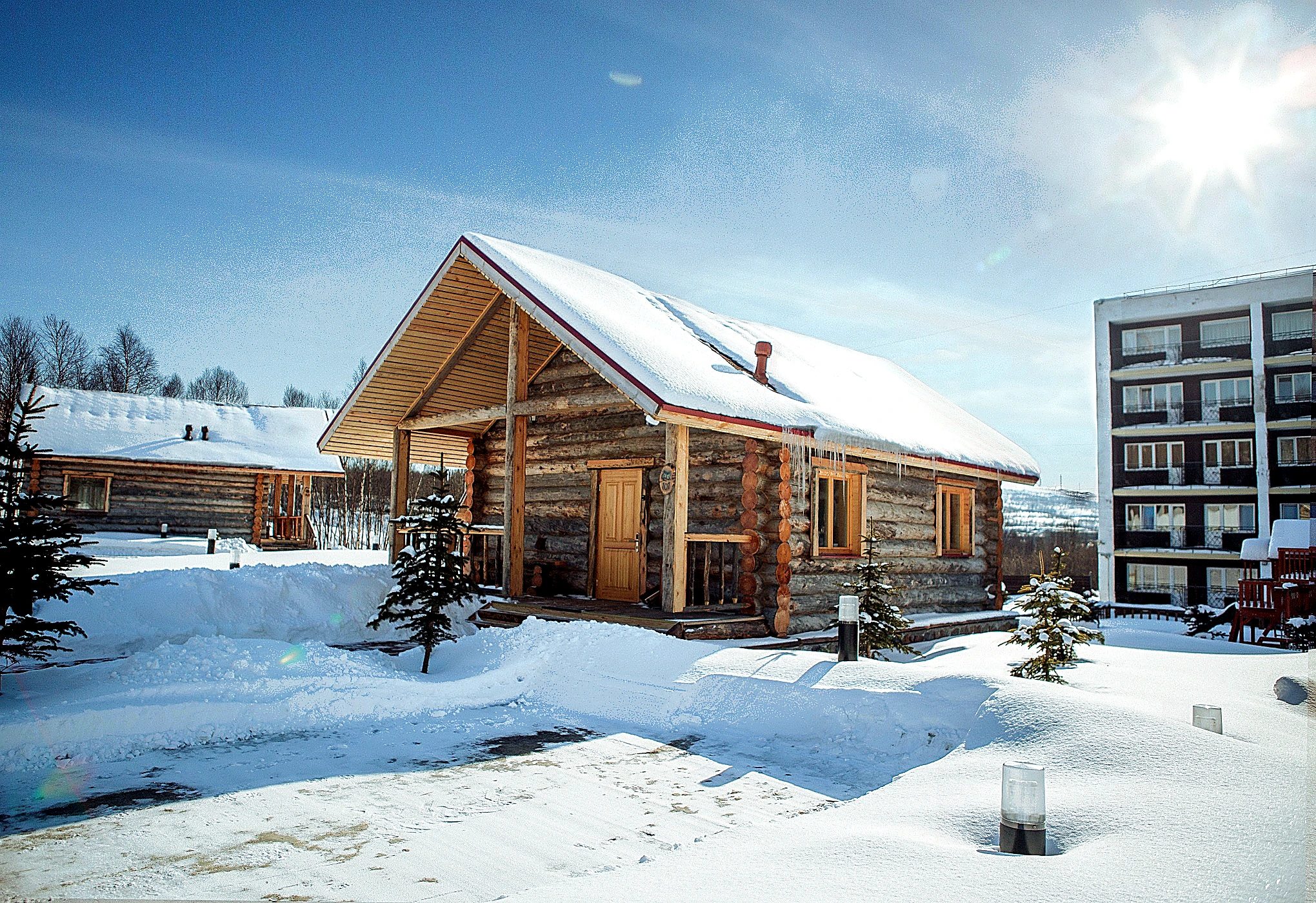 Winter cabin enhanced