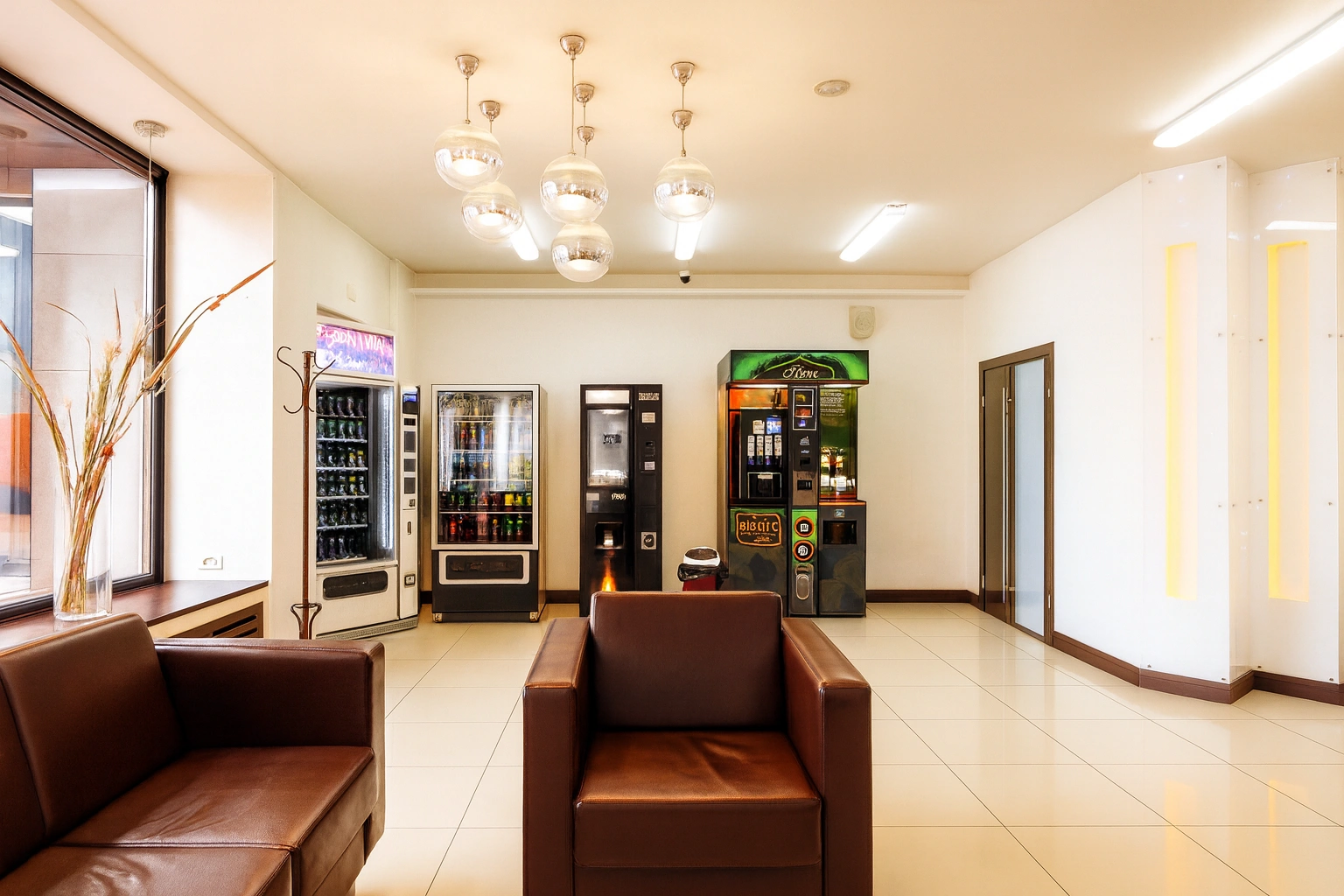 Coffee, Snacks & Souvenirs in the Lobby